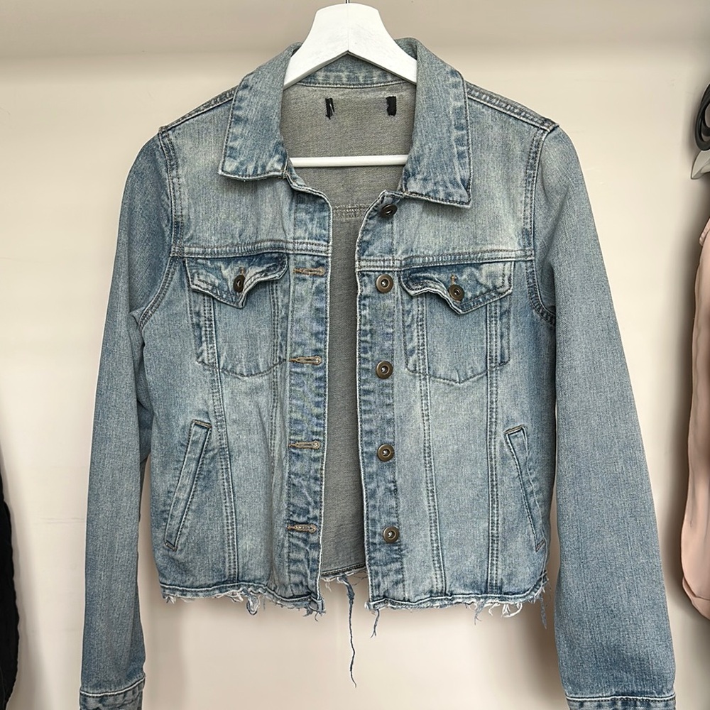 Light Blue Denim Jean Jacket